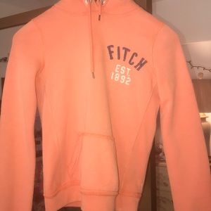 Abercrombie&Fitch Orange Hoodie